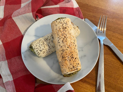 Cheese and Spinach Rolls