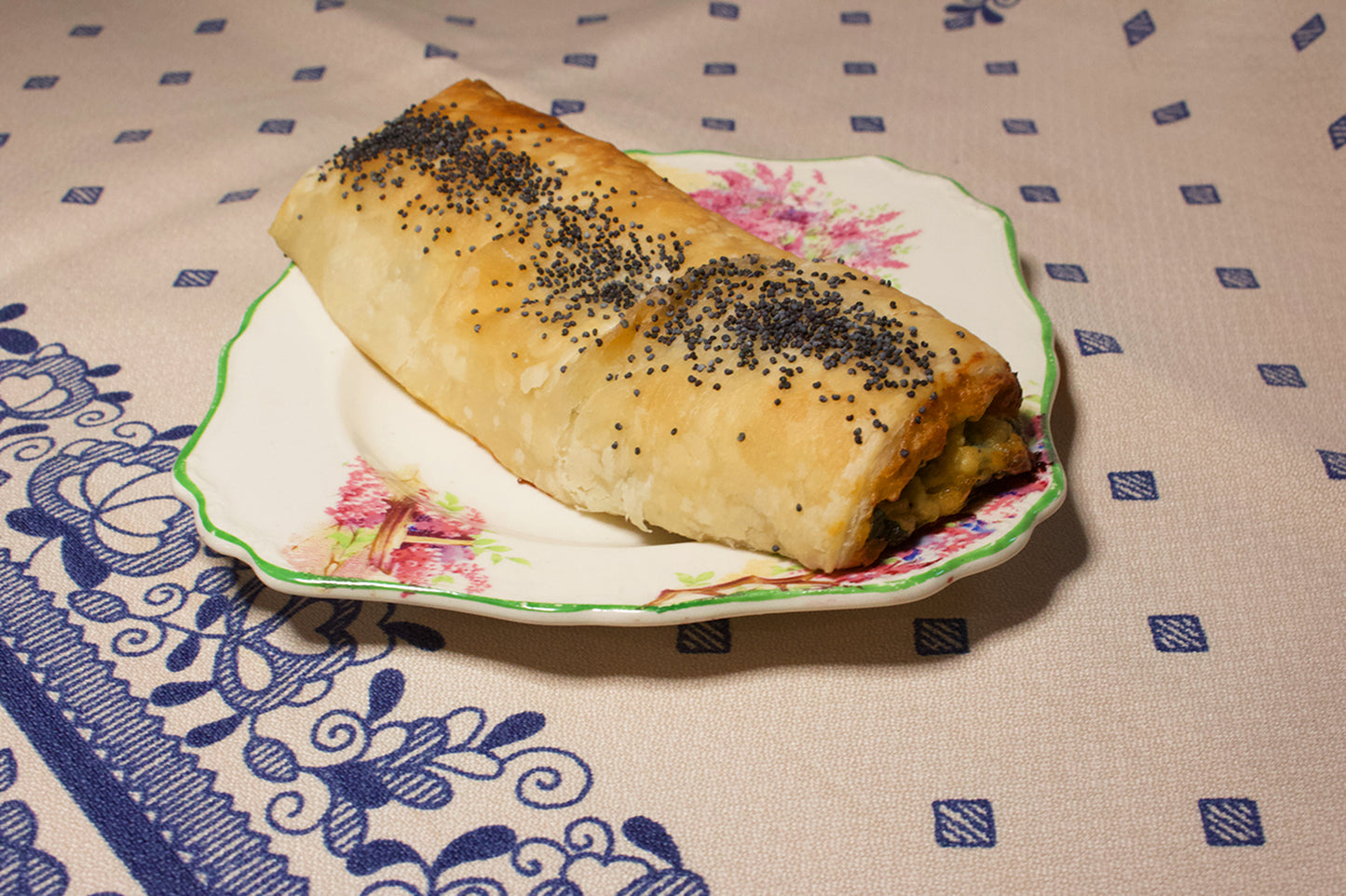 Cheese and Spinach Roll